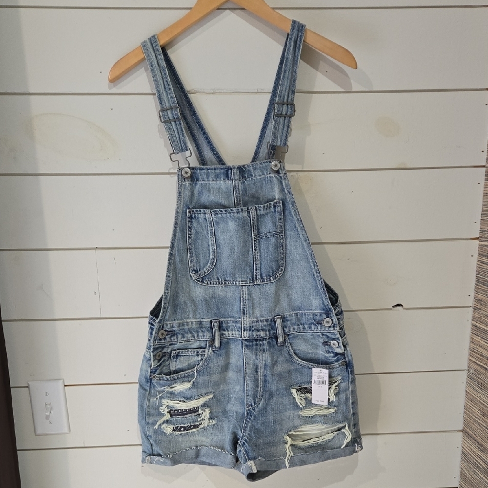American Eagle Outfitters Blue Distressed Denim